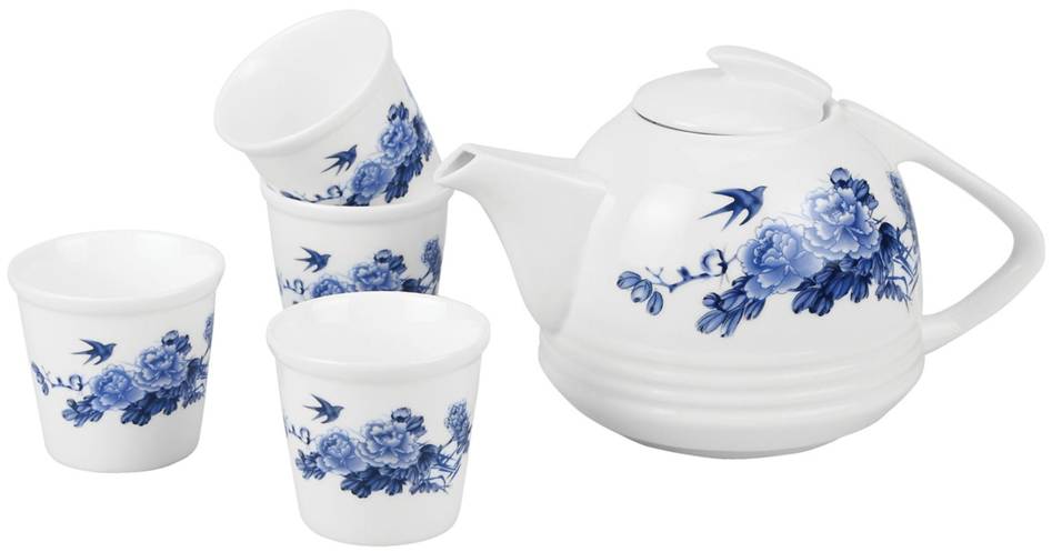 中國風 青花瓷 茶具組