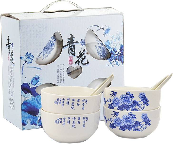 中國風 青花瓷 碗組